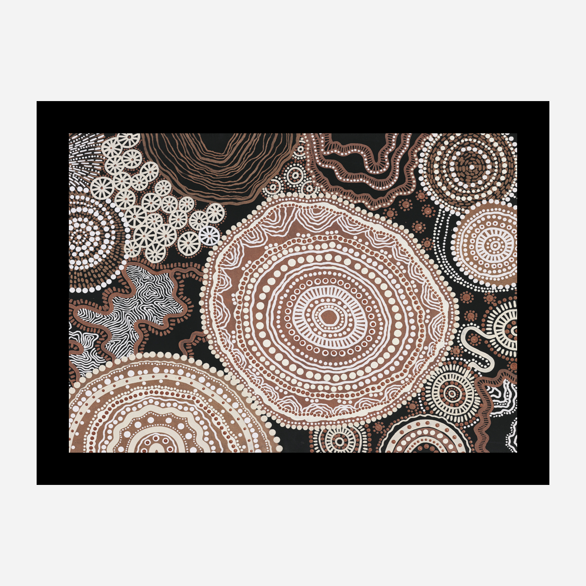 Print on paper - The shape of country Edition 1
