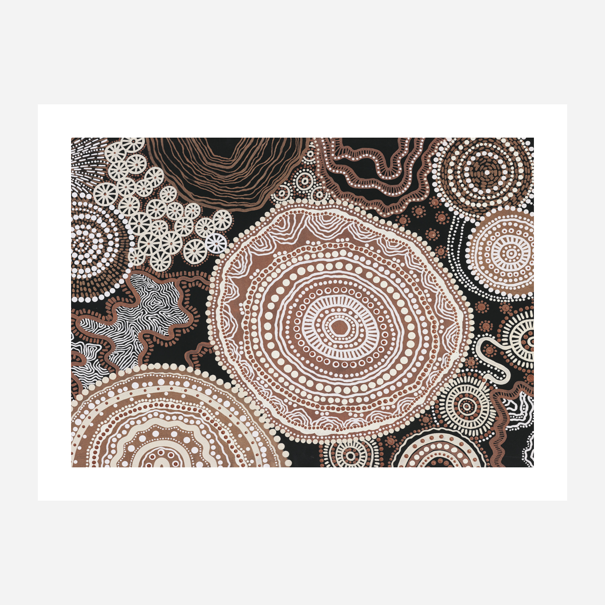 Print on paper - The shape of country Edition 1