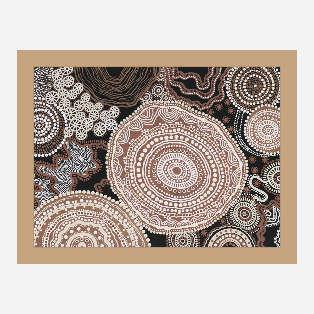 Print on paper - The shape of country Edition 1