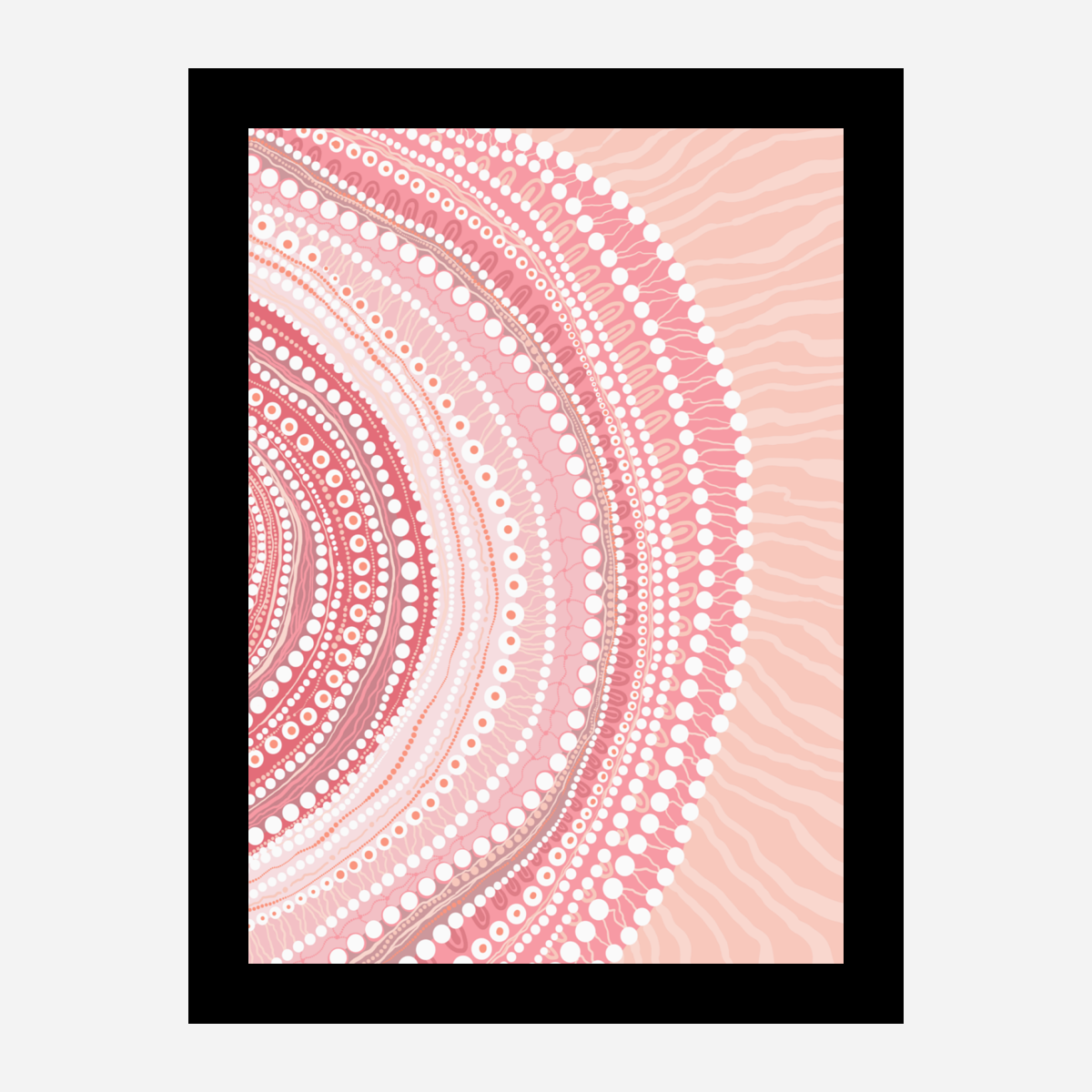 Print on paper - Blooming Female - Earth