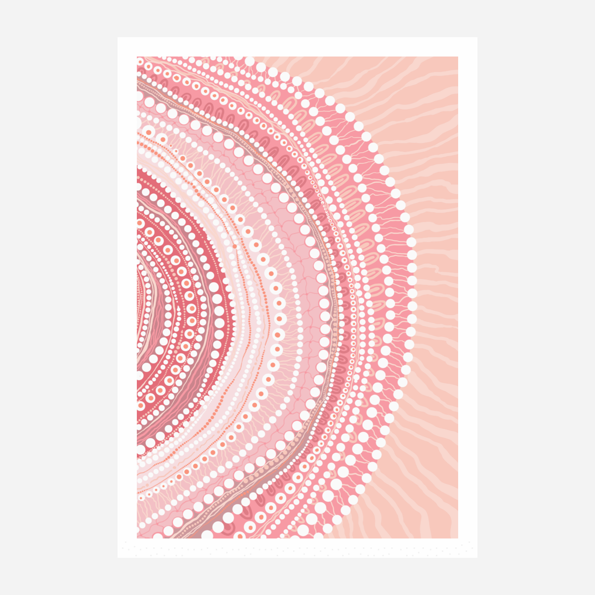 Print on paper - Blooming Female - Earth
