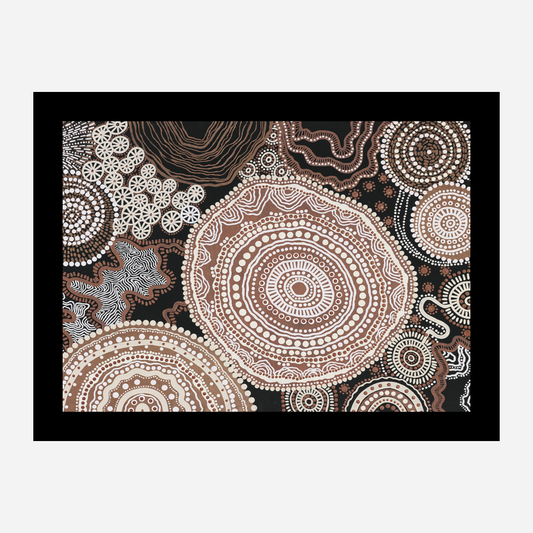 Print on paper - The shape of country Edition 1